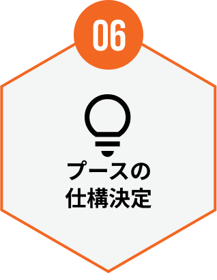 06 プースの仕構決定